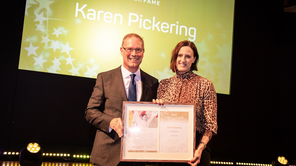 Chlorine runs through my veins ... it’s really special to be recognised in this way Chlorine runs through my veins ... it’s really special to be recognised in this way