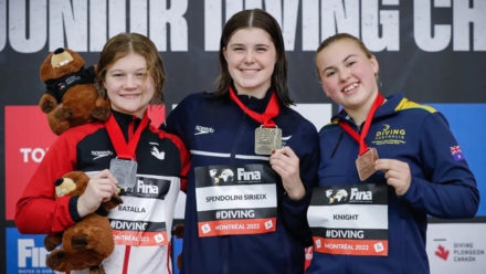 Andrea hails ‘amazing’ end to junior diving career as she wins world title