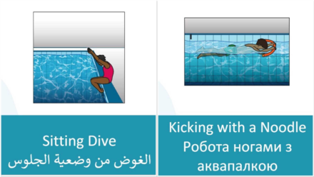 Swim England launch free Learn to Swim flash cards in different languages