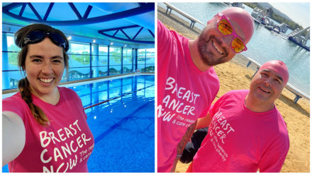 Swim 10 Miles throughout July and support Breast Cancer Now
