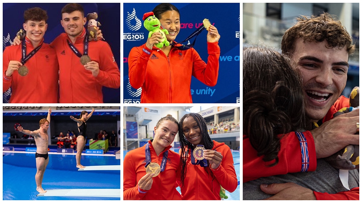 Five medals in five days as British divers start strong at the European Games