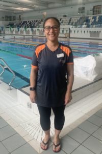 Portrait image of Jessica swimming teacher