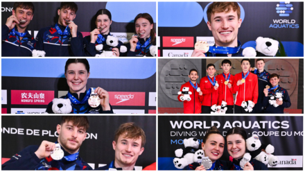 Six medals for British divers in opening leg of Diving World Cup