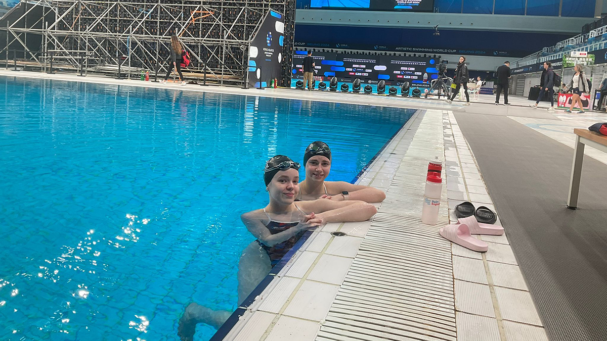 Eve Young and Florence Blinkhorn gain valuable World Cup experience Eve Young and Florence Blinkhorn gain valuable World Cup experience