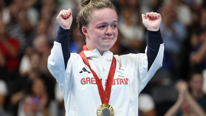 Maisie Summers-Newton set nerves aside to successfully defend Paralympic title