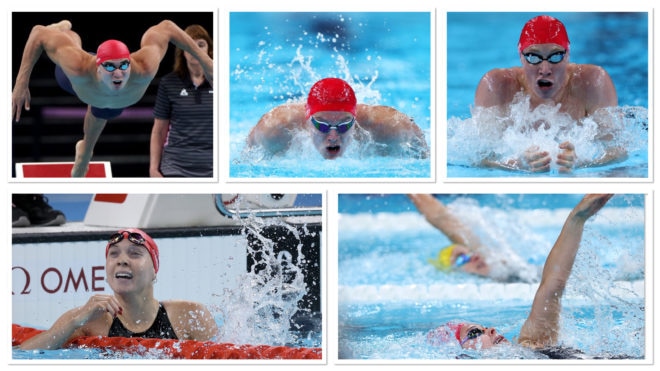 Team GB swimmers seal Friday finals with impressive performances