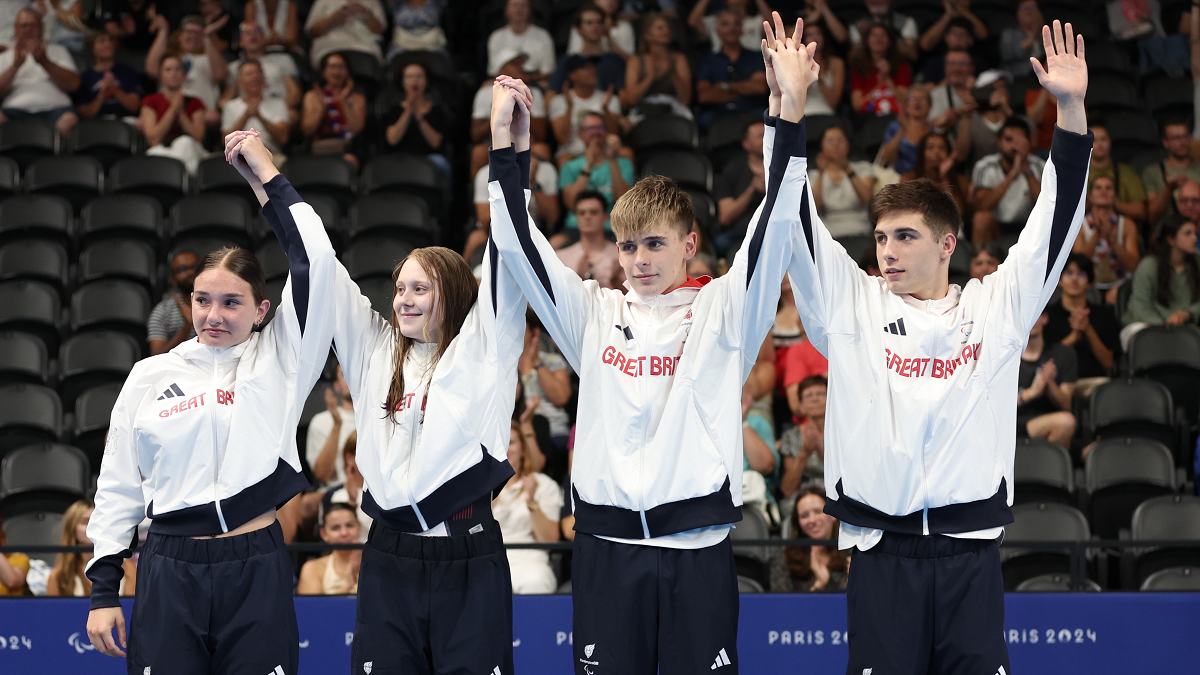 Future looks bright for young relay team after they retain GB’s Paralympic title