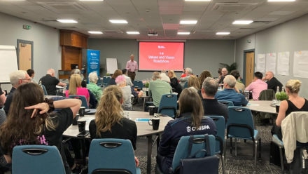 Values and Vision Roadshows provide key insights for revised strategy