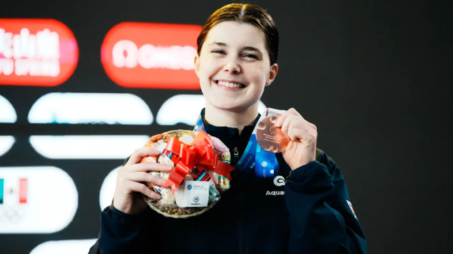 Spendolini-Sirieix, Laugher and Harding medal in opening leg of World Cup