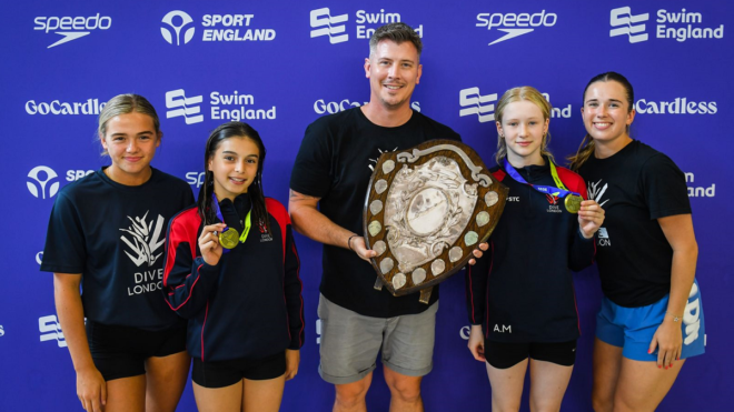 Dive London see off rivals to be named top club and win Dawdon Shield Trophy