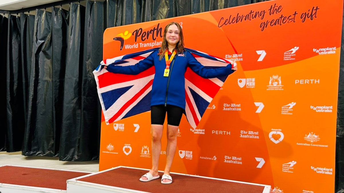 Swimming helps transplant athlete Ava thrive – 11 years after lifesaving surgery Swimming helps transplant athlete Ava thrive – 11 years after lifesaving surgery