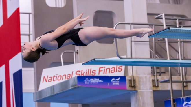 Rising stars shine bright at Swim England Diving National Skills Finals