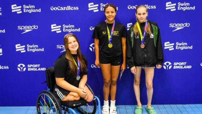 2025 GoCardless Swim England National Summer Meet day two medallists