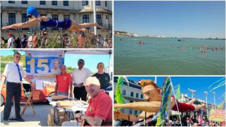 ‘Memorable celebration’ held to mark 150 years since first English Channel swim