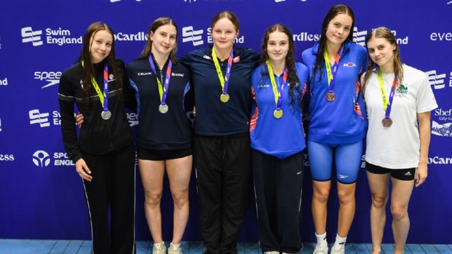 2025 GoCardless Swim England National Summer Meet day five medallists