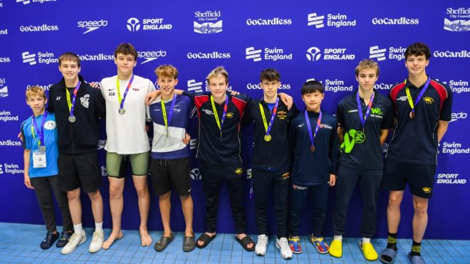 2025 GoCardless Swim England National Summer Meet day four medallists