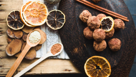 Recipe: Citrus and fig energy balls