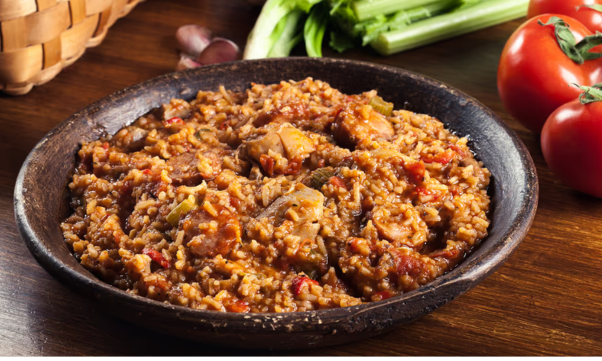 Recipe: Cajun chicken jambalaya