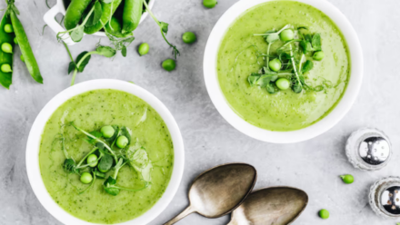 Recipe: Soya bean and pea soup