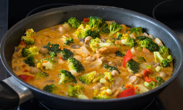 Recipe: Vegetable Packed Chicken Curry