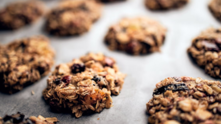 Recipe: Fruit and nut breakfast cookie