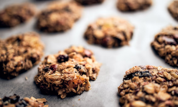 Recipe: Fruit and nut breakfast cookie