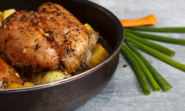Recipe: Honey garlic chicken and vegetables