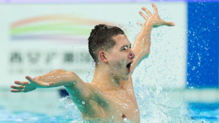 Artistic swimming boys come together for inspirational development day