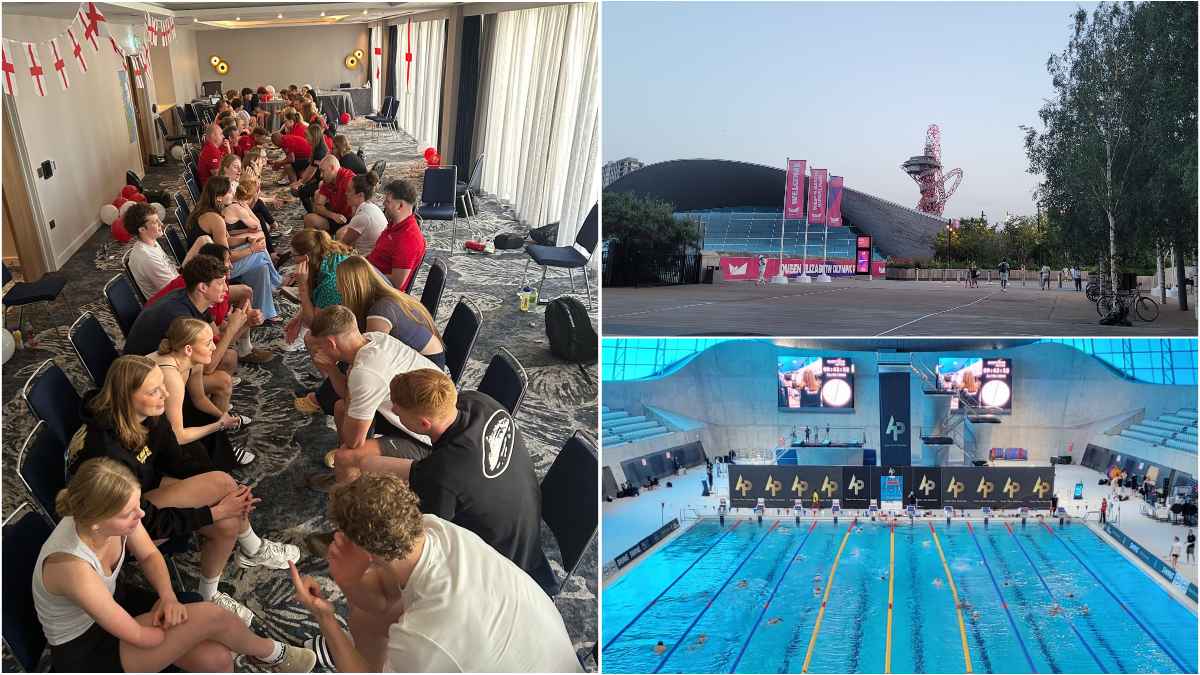 Team England swimmers kickstart Glasgow preparations in London